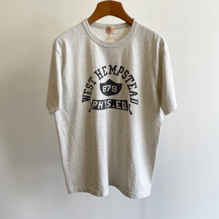 Whitesville Printed Tubular T-shirt “West Hempstead” Oatmeal