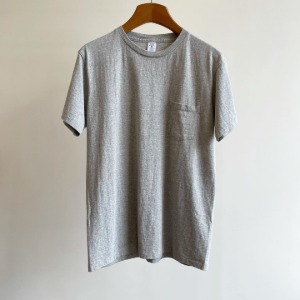 Velva Sheen Tubular Pocket T-Shirt H.Grey