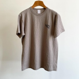Warehouse X Palm Graphics X FM802 Organic Cotton T-shirt Warm Grey