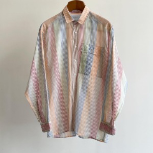 Kaptain Sunshine Safari Shirt Multi Stripe