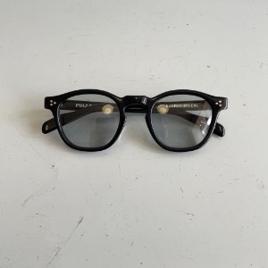 Fullcount X Kaneko Optical Old Parisien Sunglasses Black x Blue