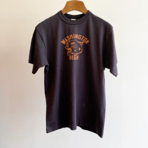 Warehouse Printed T-shirt “Washington” Black