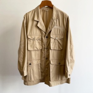 Porter Classic Ernest Gabardine Bingham Jacket Khaki Custom