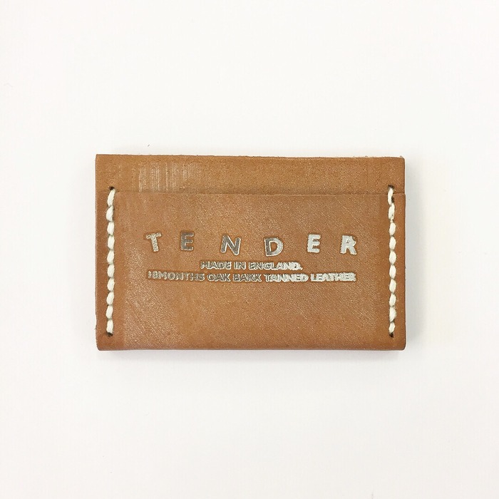 Tender Co Folded Card Case Tan