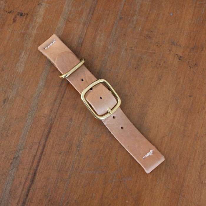 Tender &amp; Co. 2 Piece Watch Strap Natural Tan