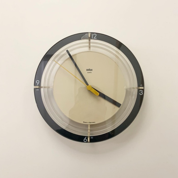 1980’s Braun Wall Clock Dietrich Lubs