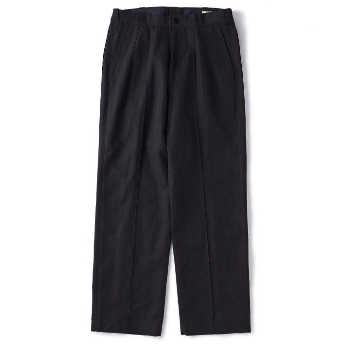 Old Joe Front Tuck Army Trouser Black