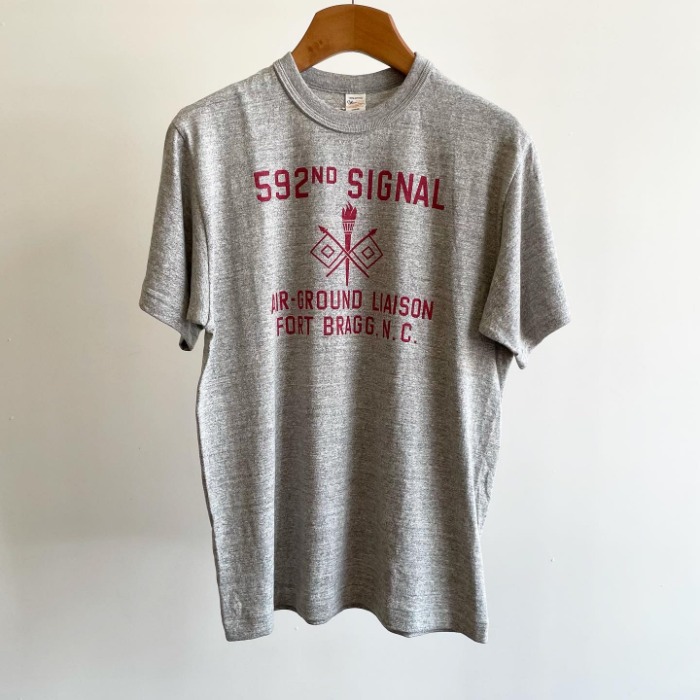 Warehouse Printed T-shirt 592ND Signal Grey