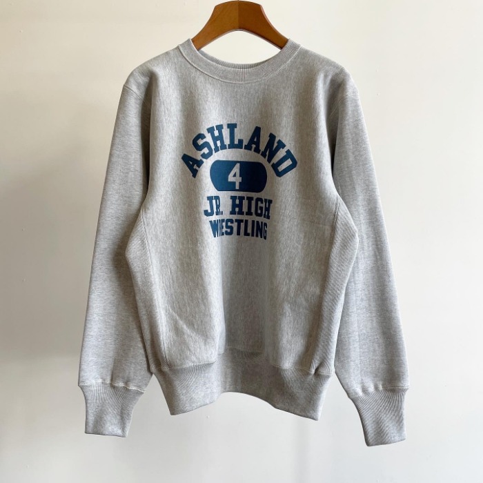 Warehouse Ashland Reverse Weave Sweatshirt Grey
