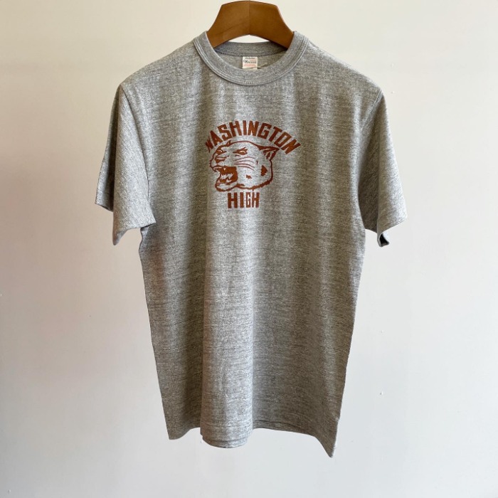 Warehouse Printed T-shirt “Washington” Grey