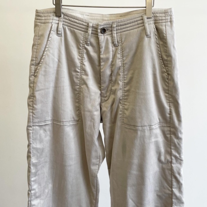 Porter Classic 1911 South Pole Explorer Cropped Pants Off-White