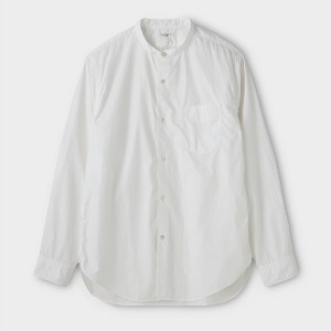 Phigvel Band Collar Dress Shirt Off White