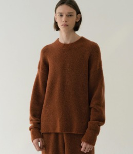 Le 17 Septembre Homme / 917 Wool Boucle Basic Sweater (2 Color)➕ SALE