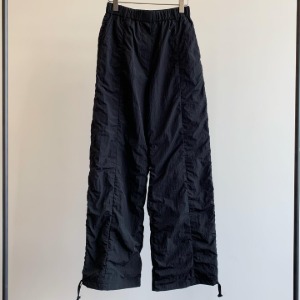 Amomento Shirred Pants Black (Women)➕ SALE