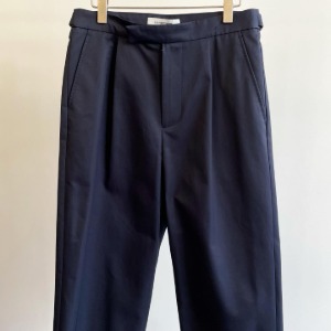Le 17 Septembre Homme / 917 Chambray Side Adjustable Trousers Navy