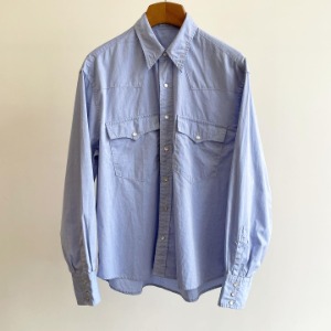 Porter Classic Old West Shirt Blue