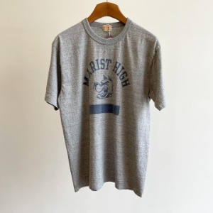 Whitesville Printed Tubular T-shirt “Marist High” H.Grey