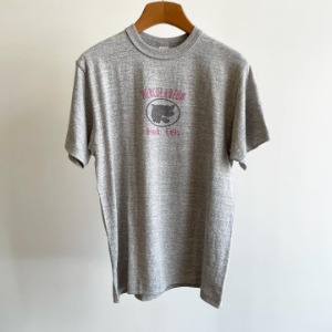 Warehouse Printed T-shirt Black Cats Grey