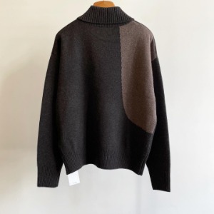 Le 17 Septembre Homme / 917 Colour Block Sweater Brown