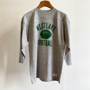 Warehouse 3/4 Sleeved Football T Westlake Grey