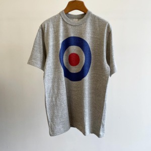 Warehouse Printed T-shirt &quot;Target Mark&quot; Grey
