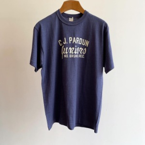 Warehouse Printed T-shirt “C. J. Pardun” Navy