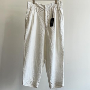 Porter Classic Linen Classic Pants Off-White