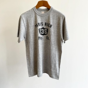 Warehouse Printed T-shirt “Paris High” Grey