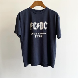 Fullcount FC/DC Live In London T-shirt Ink Black