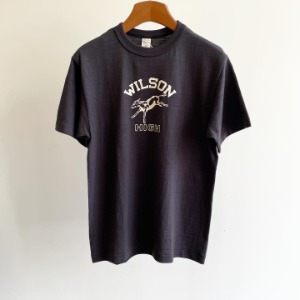 Warehouse Printed T-shirt “Wilson” Black